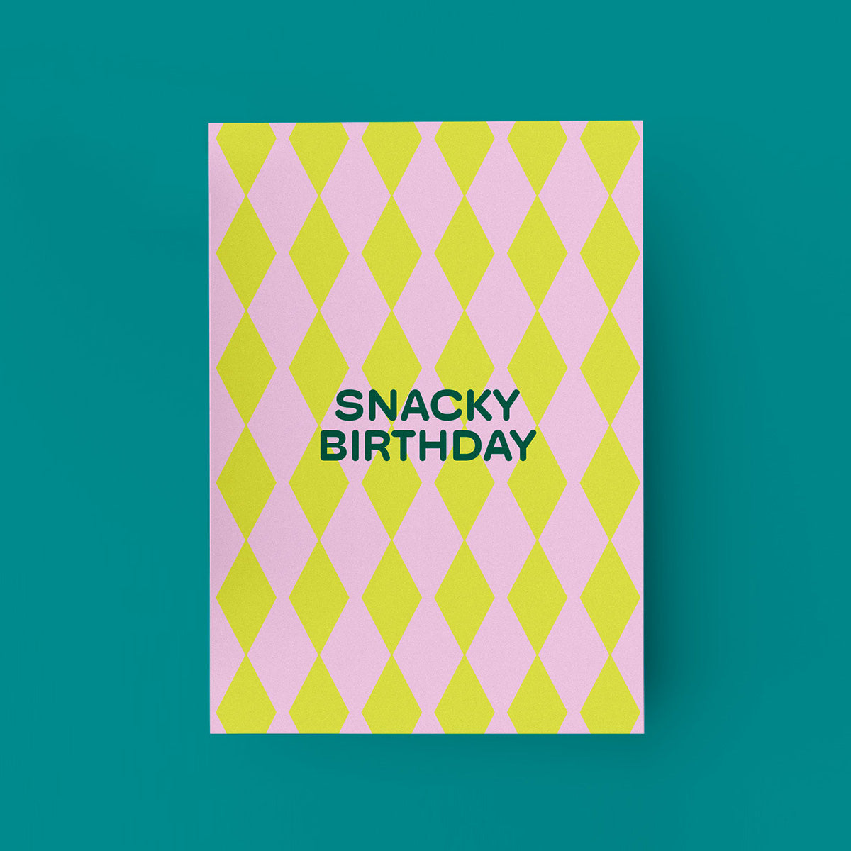 "Snack Birthday" Postkarte